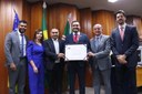 Câmara de Goiânia presta homenagem a governador do Tocantins