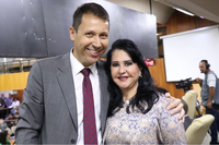 Desembargadora Sandra Regina e senador Ronaldo Caiado usaram Tribuna livre da Câmara nesta quinta-feira   