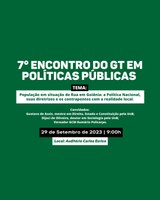 Encontro discutirá políticas públicas para população em situação de rua em Goiânia
