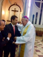 Presidente da Câmara participa de celebração dos 80 da Catedral Metropolitana de Goiânia