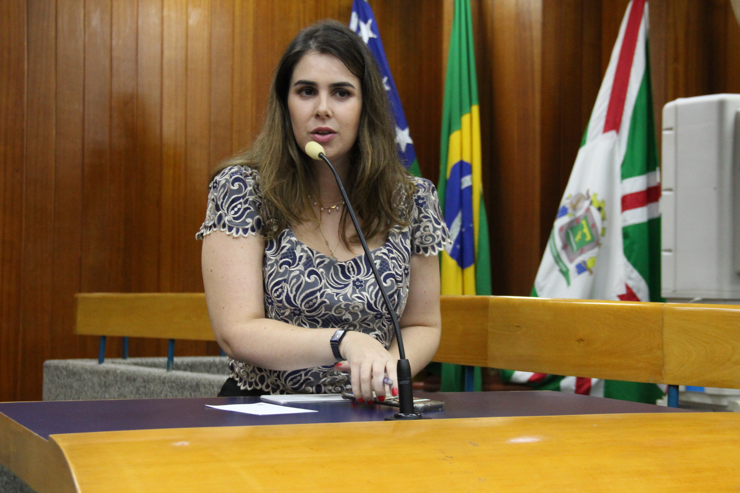 Priscilla Tejota apresenta emenda a projeto de renegociação de dívida do paço com credores
