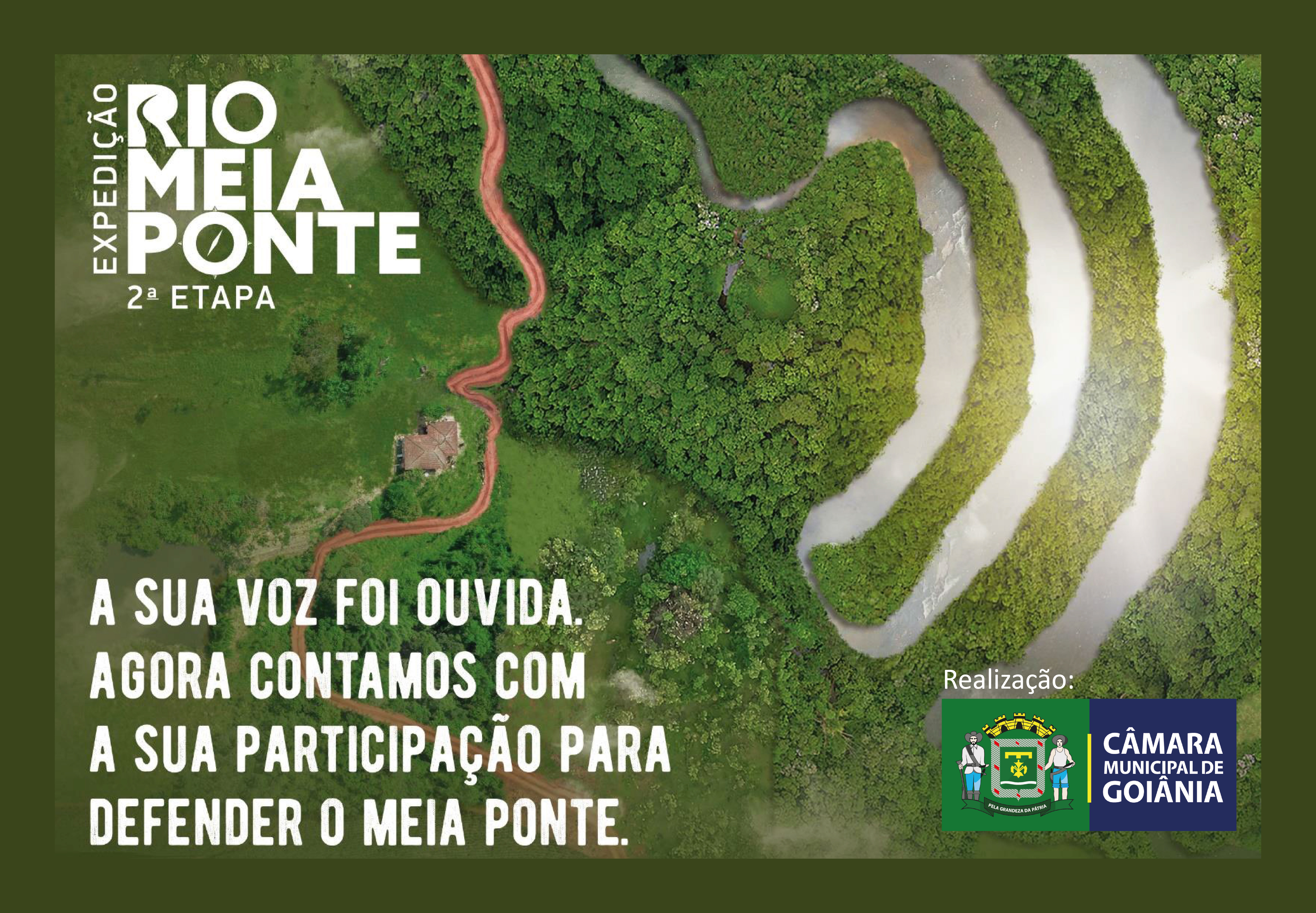 Câmara de Goiânia realiza 2ª etapa da Expedição Meia Ponte